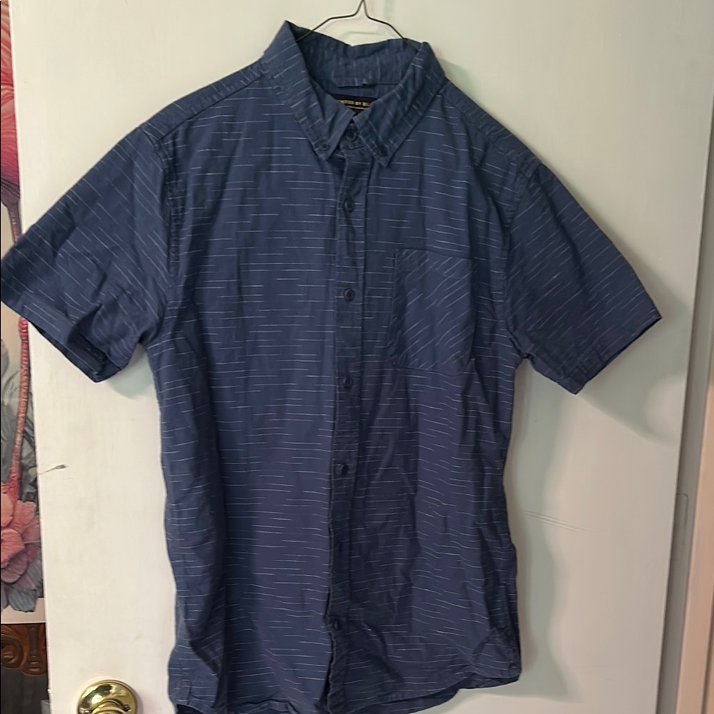 United By Blue Blue Casual Button Down Shirt